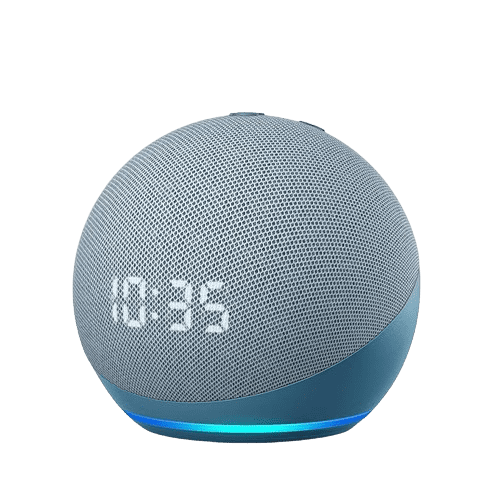 Echo Dot (4th Gen) with Clock