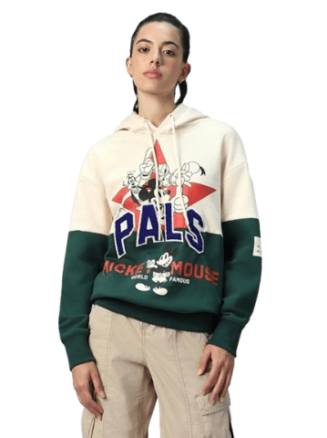 Women`s Powerblend Graphic Hoodie